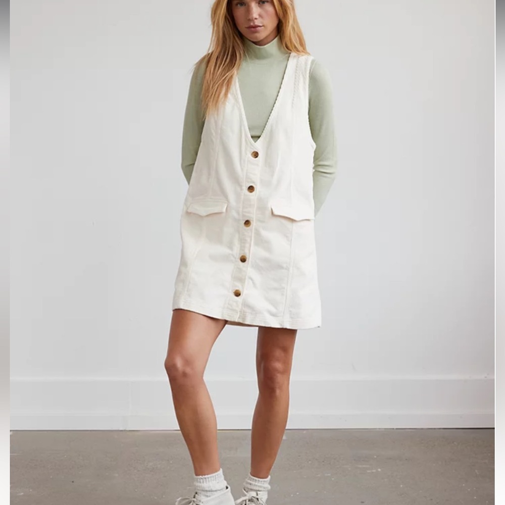 AE Corduroy Layerable Mini Dress